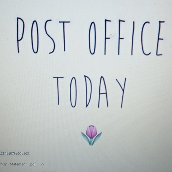 Post office run today